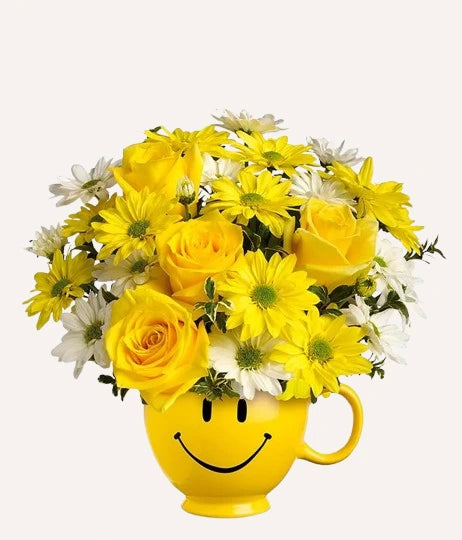 Bouquet Soyez heureux