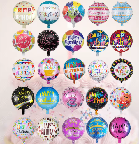 Ballon Hélium Mylar Thématique - Célébration - Montréal