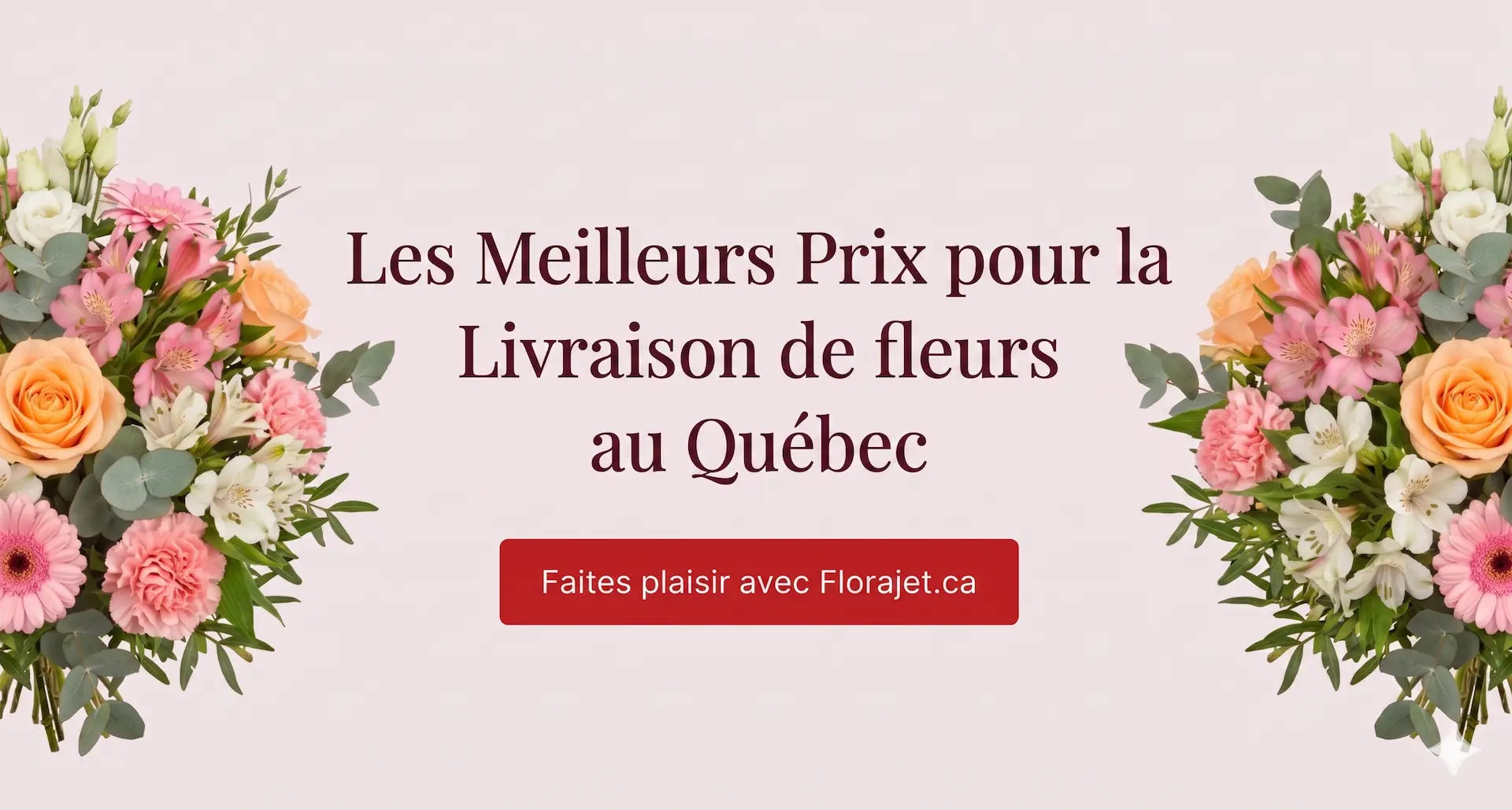Livraison de bouquets de fleurs frais à Montréal et les environs.