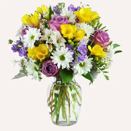 Bouquet de Saison Le Soleil - Anniversaire & Optimisme - Montréal