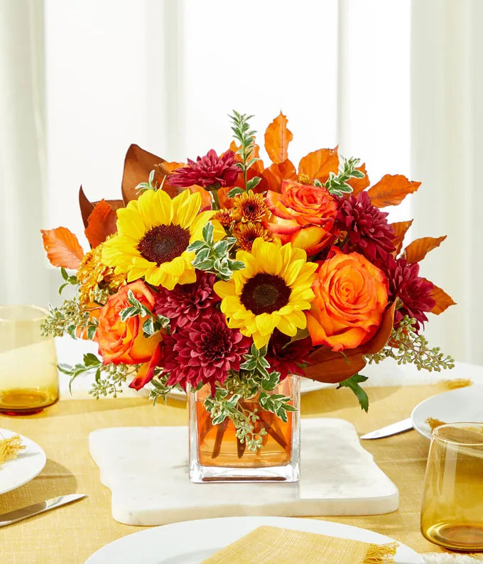 L'arrangement d'automne le plus attrayant